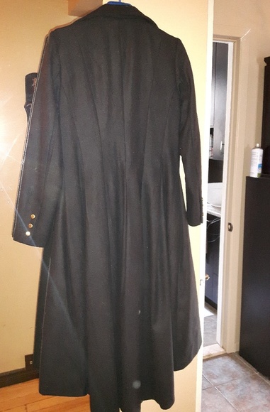 Long Black Coat - Picture 3 of 5
